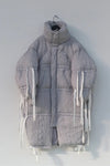 CHENPENG Gray Pleated Bubblegum Down Jacket CP20AWJ013